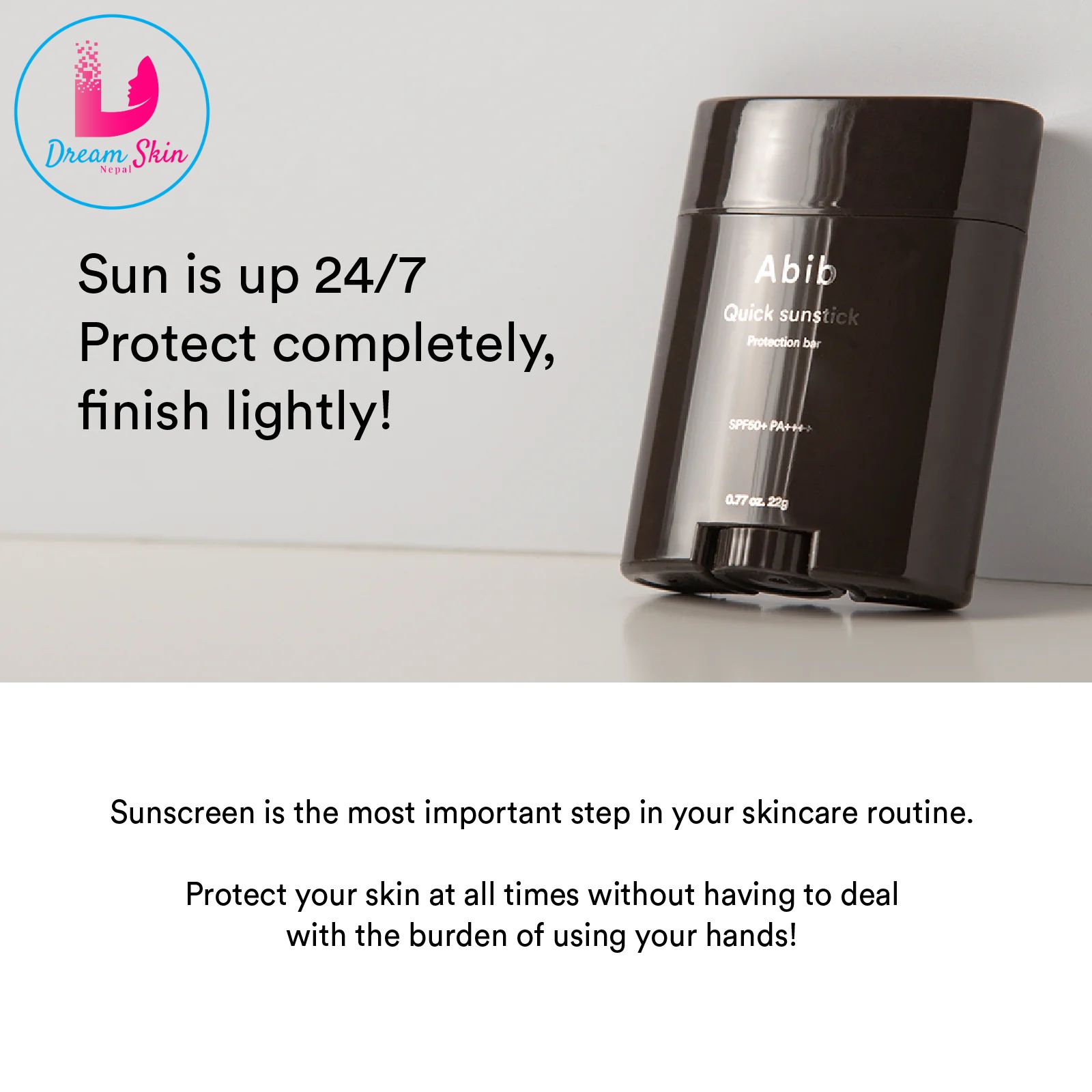 Abib Quick Sunstick Protection Bar Spf50+ [22g]